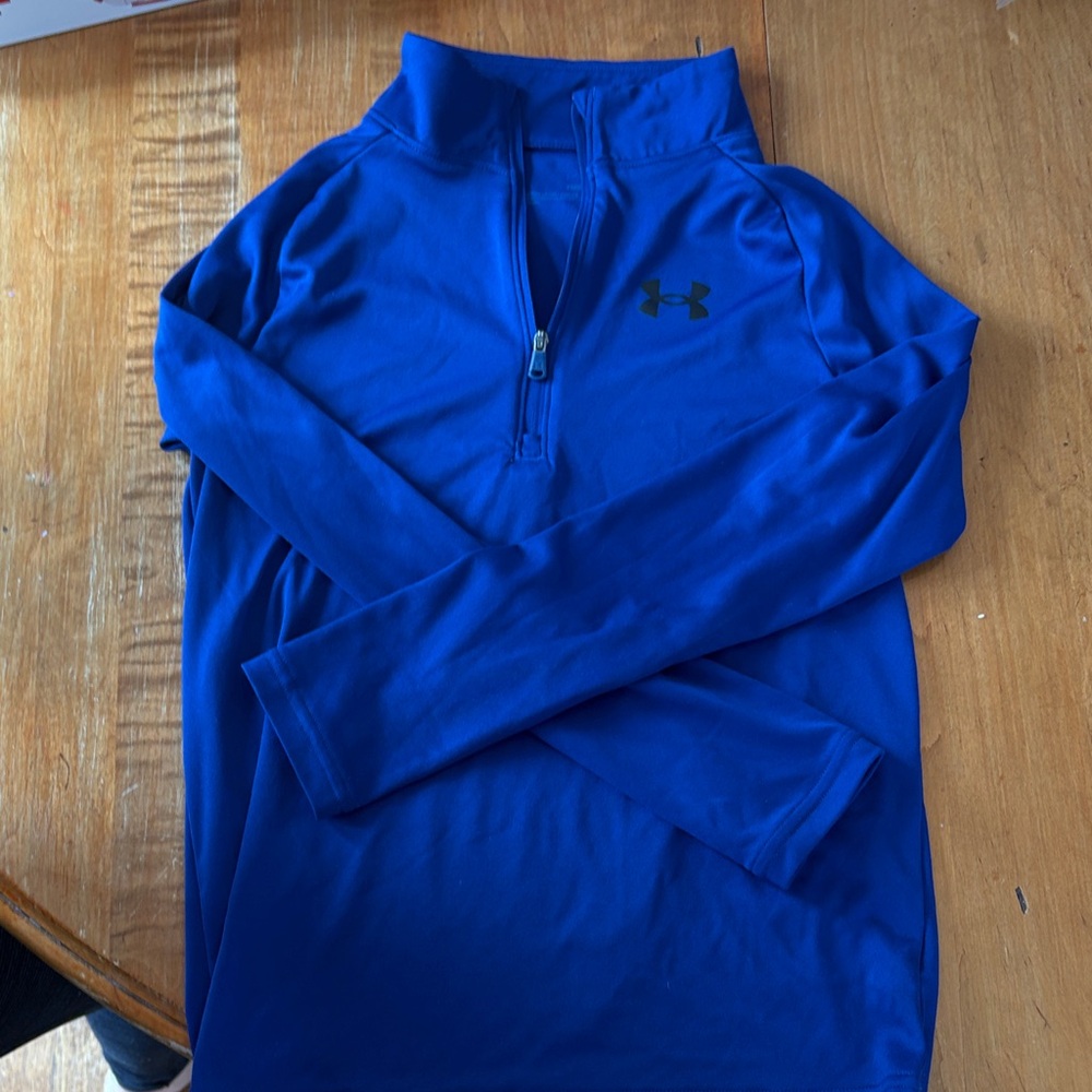Under Armour Royal Blue Half-Zip Top